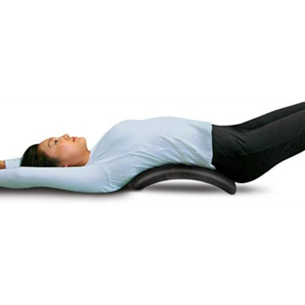 Lumbar Back Stretcher Vinyl Curve Spine Decompression